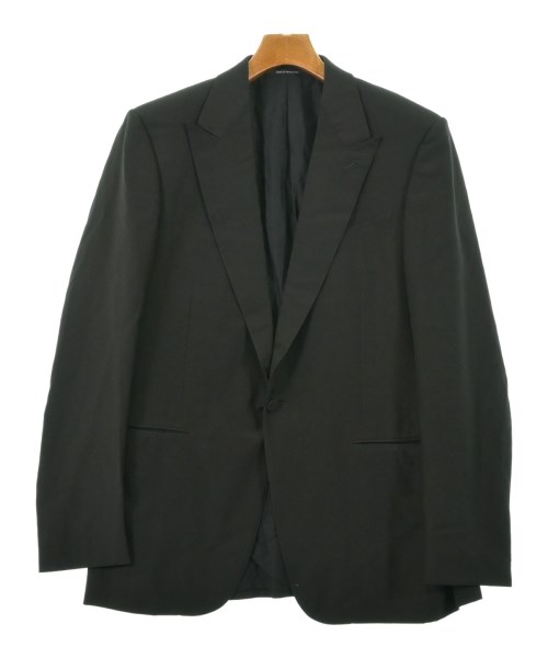 Ermenegildo Zegna ゼニアテーラードジャケット メンズ 52(XXL位) 黒【中古】【古着】
