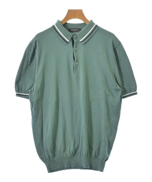 Ermenegildo Zegna ゼニアポロシャツ メンズ 52(XXL位) 緑系【中古】【古着】｜RAGTAG（ブランド古着のラグタグ）