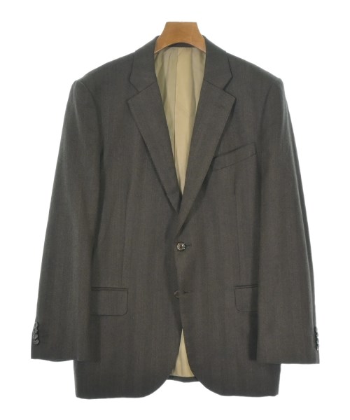 Ermenegildo Zegna ゼニアテーラードジャケット メンズ 38(M位) 茶【中古】【古着】