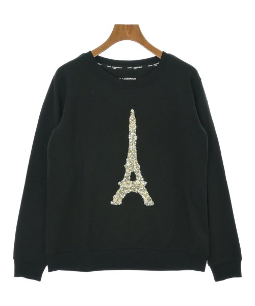 KARL LAGERFELD カールラガーフェルド スウェット レディース XS 黒 【中古】【古着】
