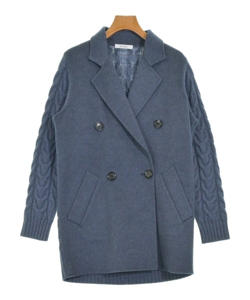 Max Mara マックスマーラテーラードジャケット レディース XS 青【中古】【古着】