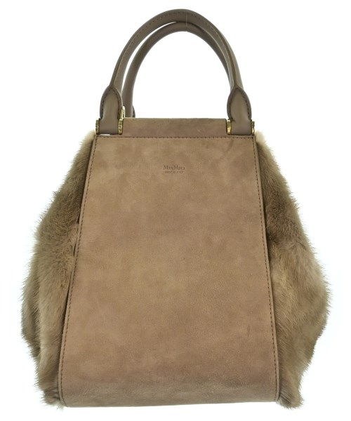 Max Mara マックスマーラハンドバッグ レディース - 茶【中古】【古着】