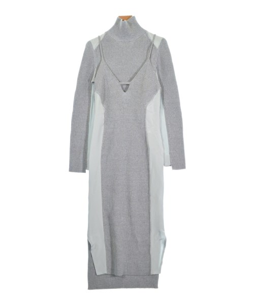 SPORTMAX スポーツマックス ワンピース レディース S/S グレー 【中古】【古着】