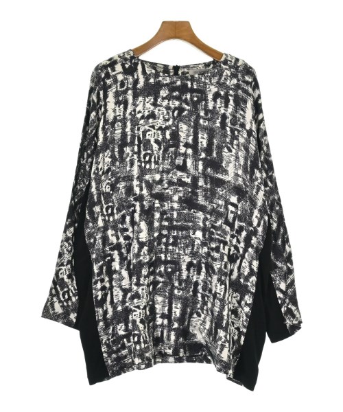 SPORTMAX スポーツマックス ブラウス レディース XL 黒x白(総柄) 【中古】【古着】 9,324円