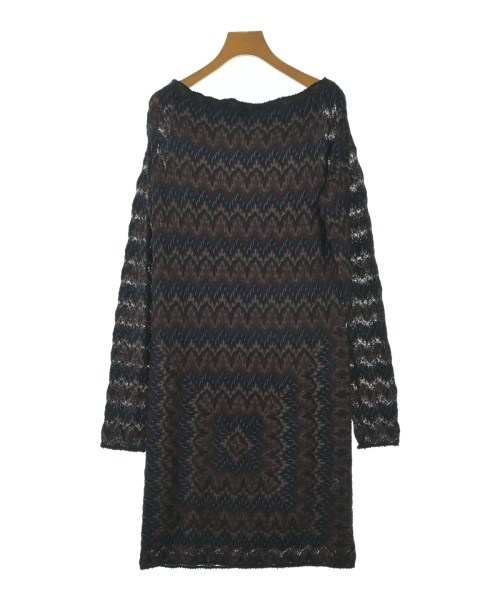 MISSONI ミッソーニワンピース レディース 42(M位) エンジx青x黒等(総柄)【中古】【古着】｜RAGTAG（ブランド古着のラグタグ）