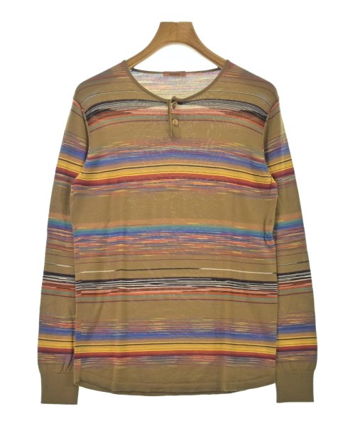 MISSONI ミッソーニニット・セーター メンズ 46(M位) ベージュx赤x黄等【中古】【古着】｜RAGTAG（ブランド古着のラグタグ） 7,446円