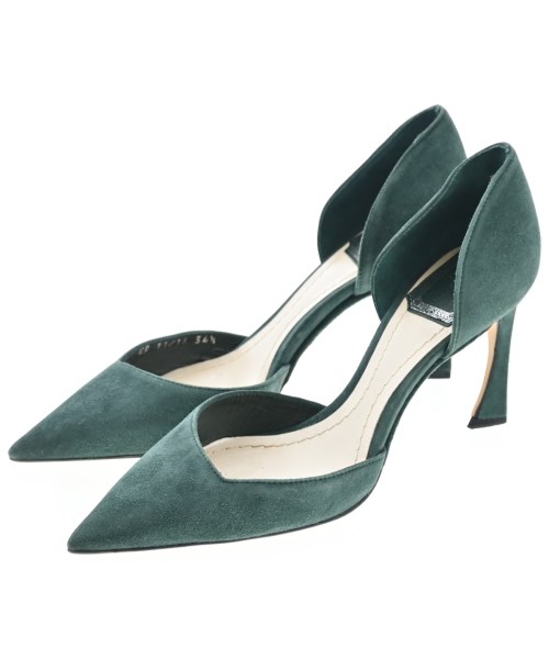 Christian Dior クリスチャンディオール パンプス レディース EU34 1/2(21cm位) 緑 【中古】【古着】