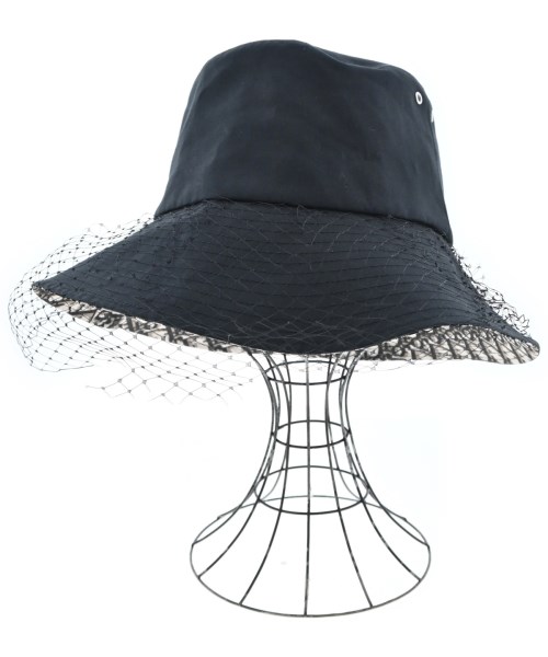 Christian Dior クリスチャンディオール ハット レディース 58cm 黒 【中古】【古着】
