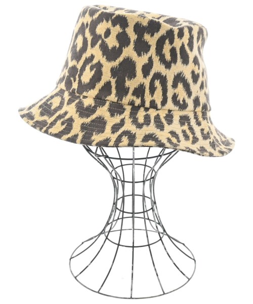Christian Dior クリスチャンディオールハット レディース - 茶xベージュ(総柄)【中古】【古着】