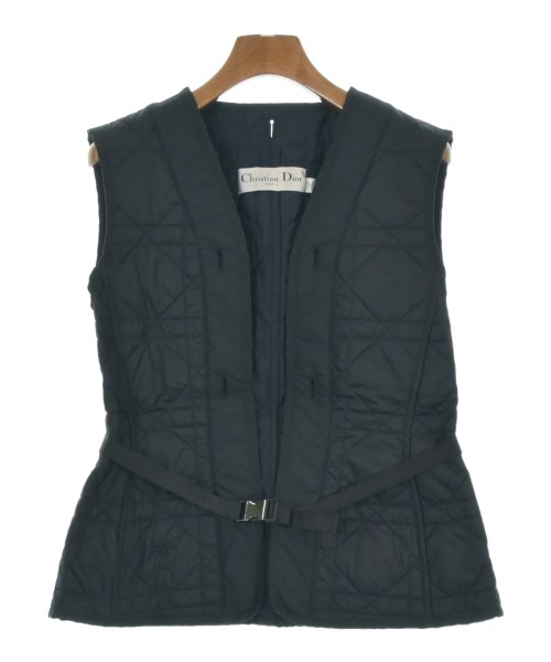 Christian Dior クリスチャンディオールベスト レディース 44(L位) 濃紺色【中古】【古着】