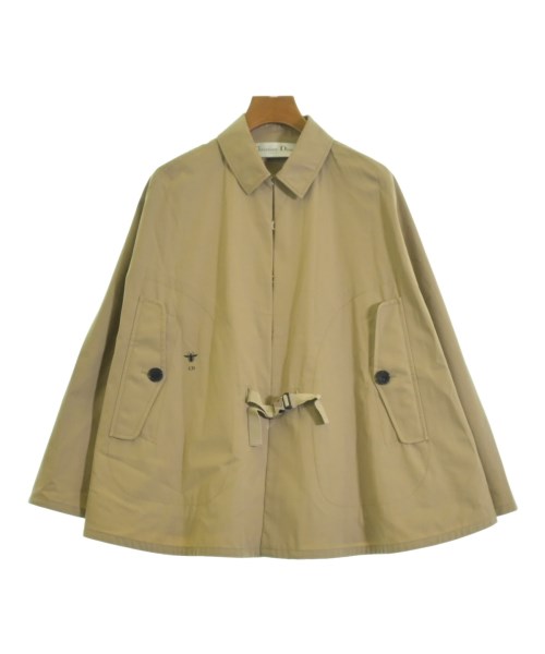 Christian Dior クリスチャンディオールコート（余分の物） レディース XS ベージュ【中古】【古着】 レディースファッション-コート・ジャケット