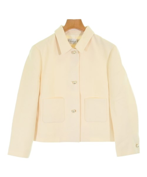 Christian Dior クリスチャンディオールカジュアルジャケット レディース 42(M位) 象牙色【中古】【古着】