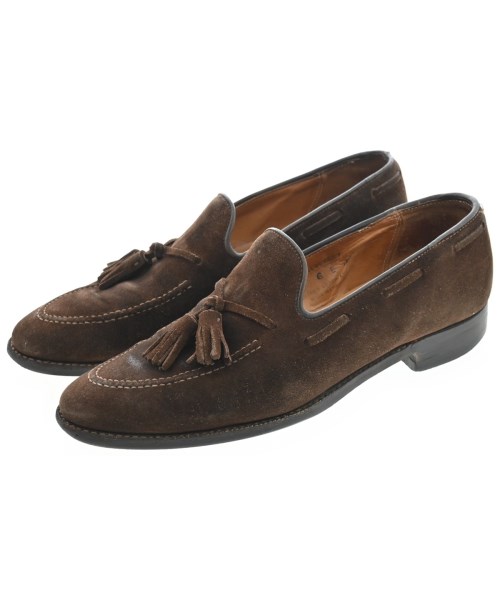 CROCKETT\u0026JONES クロケットアンドジョーンズビジネス・ドレスシューズ メンズ UK6(24.5糎位) 茶【中古】【古着】