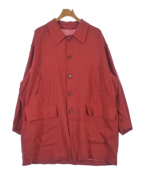 GIANFRANCO FERRE STUDIO ジャンフランコフェレストゥーディオステンカラーコート メンズ -(XXL位) 赤【中古】【古着】|RAGTAG(ブランド古着のラグタグ)