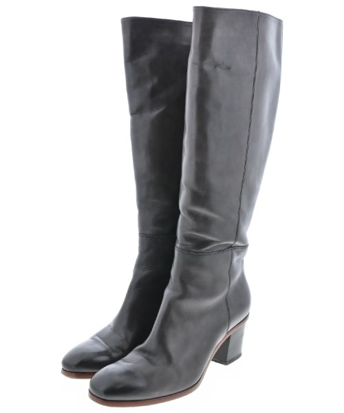 SANTONI サントーニブーツ レディース EU36(22.5cm位) 黒【中古】【古着】