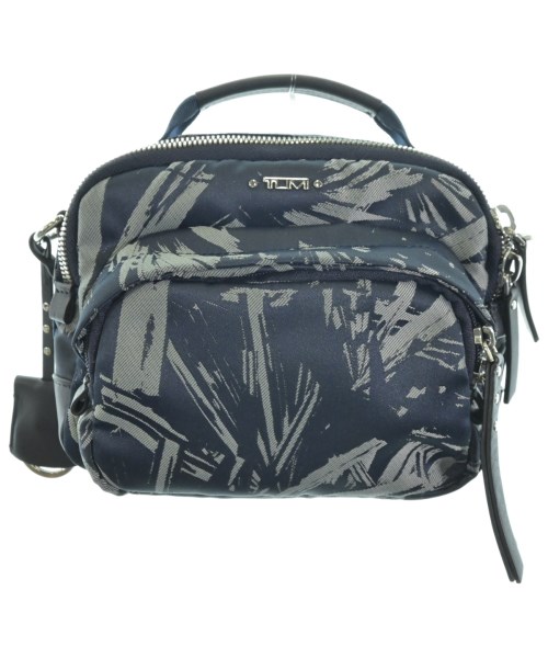 TUMI ツゥミ ショルダーバッグ レディース - 紺xグレー 【中古】【古着】