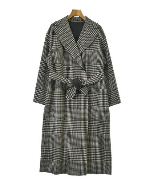 MAX MARA WEEK END LINE マックスマーラ ウィークエンドラインコート（余分の物） レディース 38(S位) 白x濃灰色薄墨色【中古】【古着】