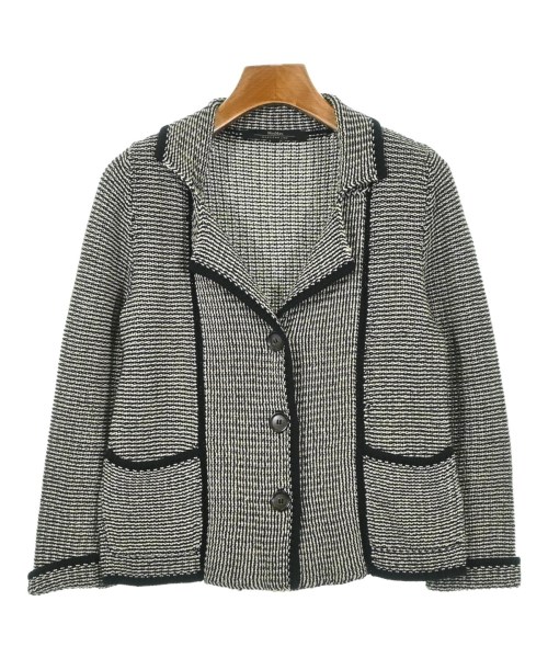 MAX MARA WEEK END LINE マックスマーラ ウィークエンドラインジャケット レディース S 黒x白【中古】【古着】