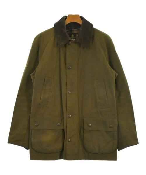 Barbour バブアーブルゾン（余分の物） メンズ S カーキx茶【中古】【古着】
