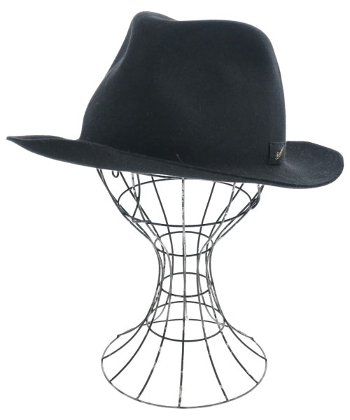 Borsalino ボルサリーノ ハット メンズ 61cm 黒 【中古】【古着】 17,280円