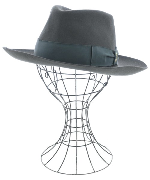 Borsalino ボルサリーノ ハット メンズ 57cm グレー 【中古】【古着】