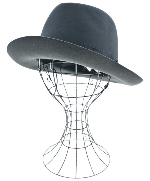 Borsalino ボルサリーノ ハット レディース 59 チャコールグレー 【中古】【古着】