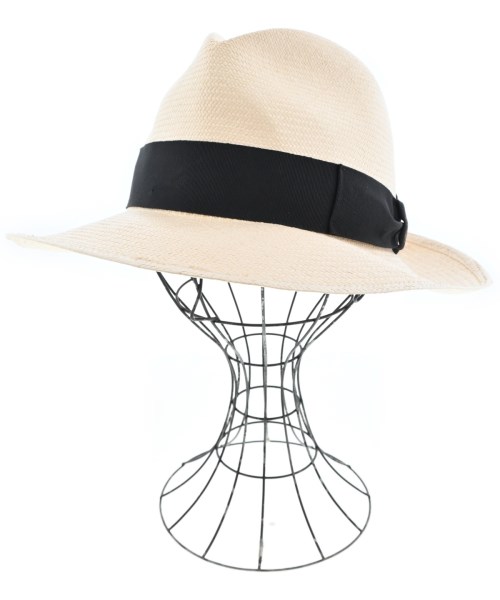 Borsalino ボルサリーノ ハット メンズ 58 ベージュ 【中古】【古着】