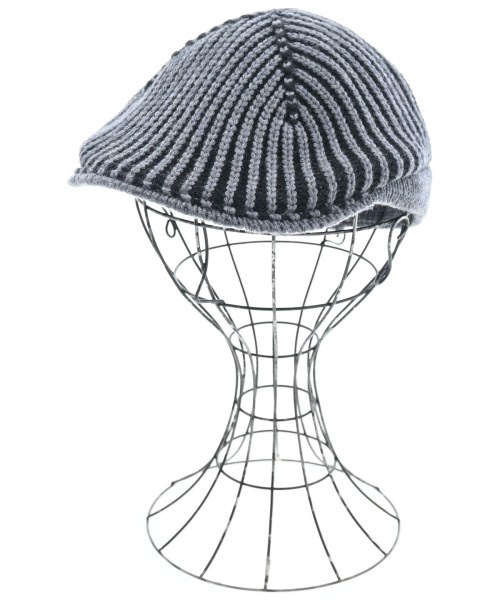 Borsalino ボルサリーノハンチング・ベレー帽 メンズ - 薄墨色x黒【中古】【古着】