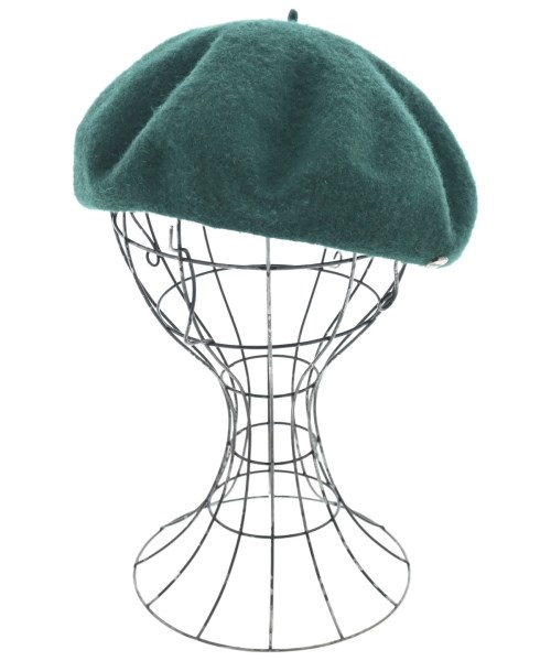 Borsalino ボルサリーノハンチング・ベレー帽 レディース - 緑【中古】【古着】