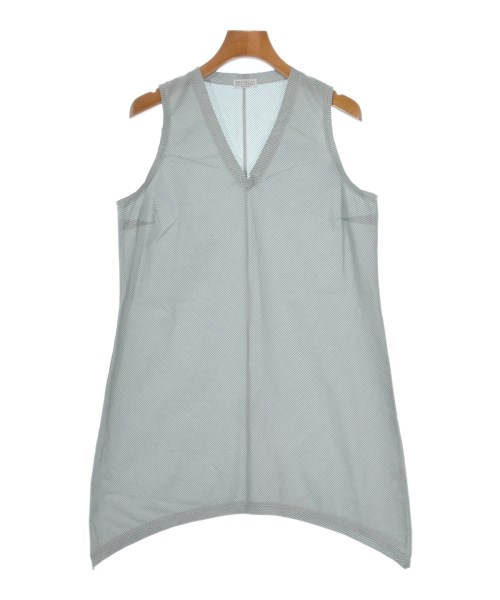 BRUNELLO CUCINELLI ブルネロ　クチネリ カジュアルシャツ レディース M 緑x白(チェック) 【中古】【古着】