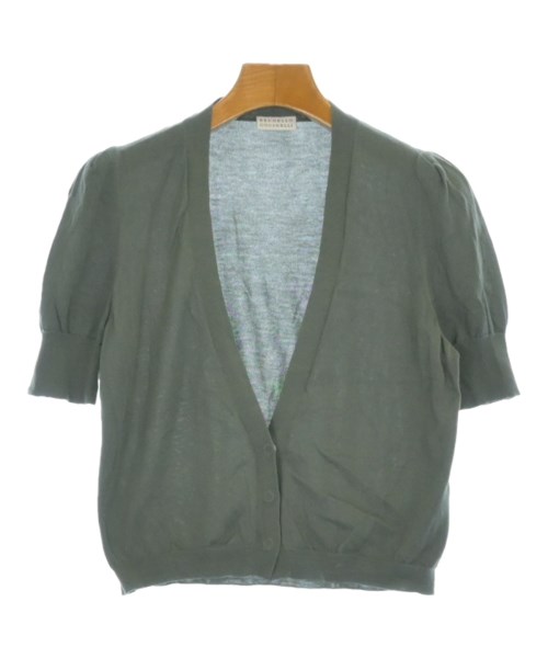 BRUNELLO CUCINELLI ブルネロ　クチネリカーディガン レディース L 緑【中古】【古着】｜RAGTAG（ブランド古着のラグタグ）