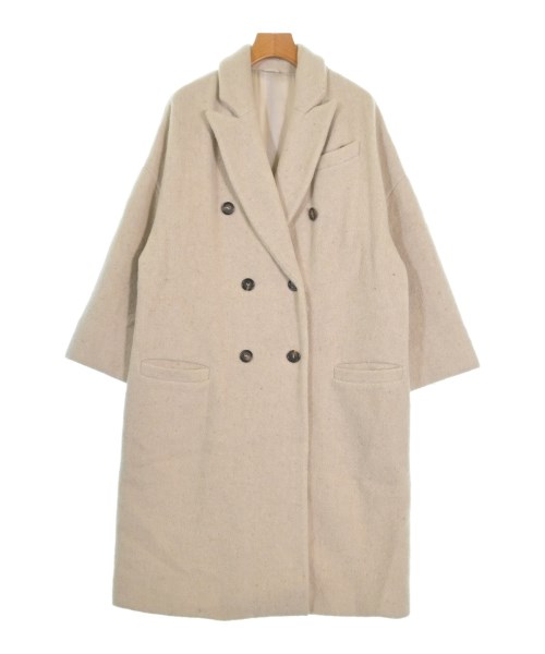 BRUNELLO CUCINELLI ブルネロ　クチネリ チェスターコート レディース 42(M位) ベージュ 【中古】【古着】
