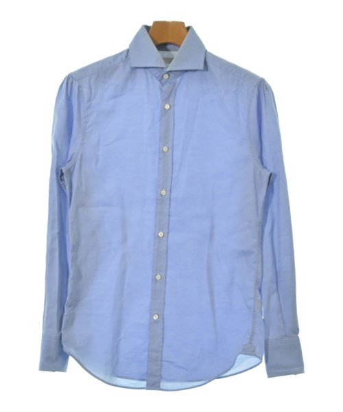 BRUNELLO CUCINELLI ブルネロ クチネリドレスシャツ メンズ XS 青【中古】【古着】
