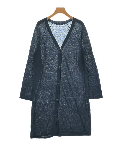 'S Max Mara エス　マックス　マーラ カーディガン レディース M 紺 【中古】【古着】