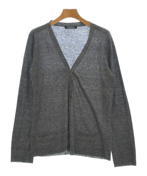 'S Max Mara エス　マックス　マーラ カーディガン レディース M グレー 【中古】【古着】