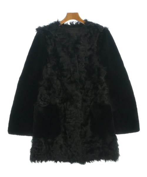 PAULE KA ポールカコート（余分の物） レディース 36(XS位) 黒【中古】【古着】