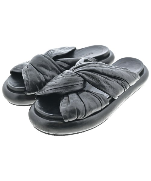 SARTORE サルトルサンダル レディース EU35(21.5糎位) 黒【中古】【古着】 レディース靴-その他-サンダル