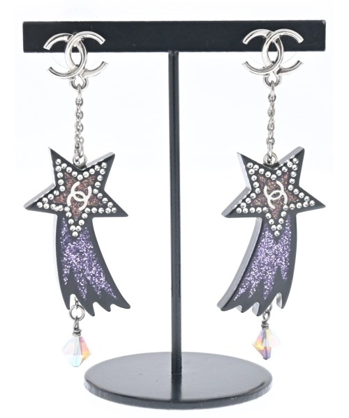 CHANEL シャネルピアス レディース - 黒【中古】【古着】｜RAGTAG（ブランド古着のラグタグ）
