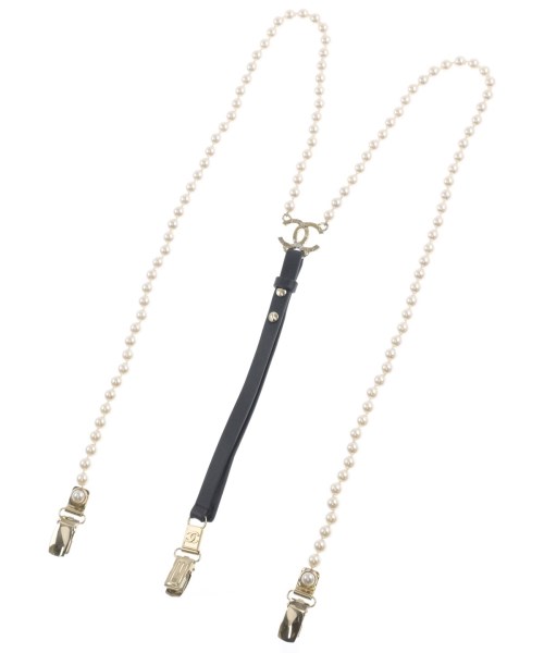 CHANEL シャネル小物類（余分の物） レディース - 黒x白xゴールド【中古】【古着】