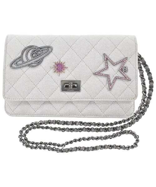 CHANEL シャネル 財布・コインケース レディース - ライトグレー 【中古】【古着】