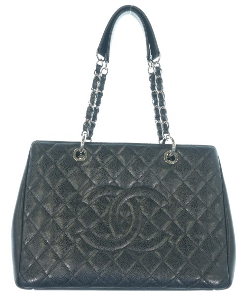 CHANEL シャネルトートバッグ レディース - 黒【中古】【古着】