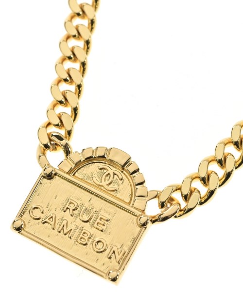 CHANEL シャネル ネックレス レディース - ゴールド 【中古】【古着】
