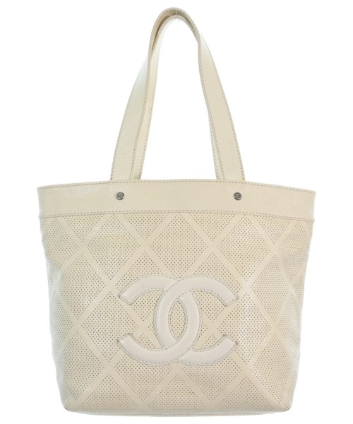 CHANEL シャネル トートバッグ レディース - アイボリー 【中古】【古着】