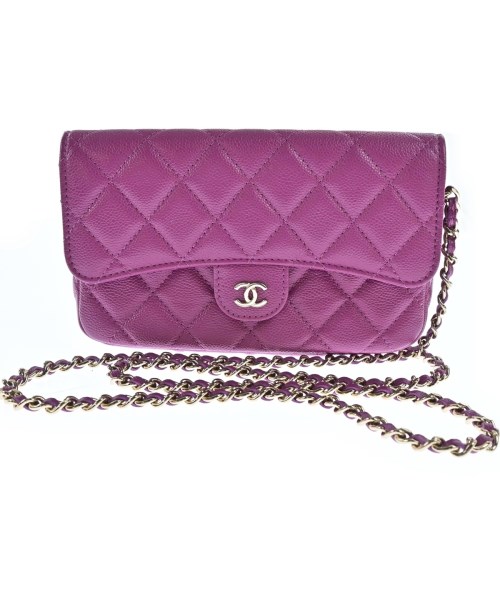 CHANEL シャネル 財布・コインケース レディース - ピンク 【中古】【古着】