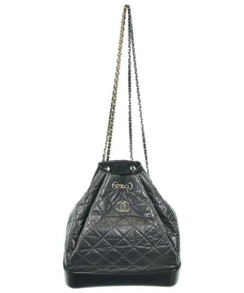 CHANEL シャネル\u003cbr\u003eバックパック・リュック レディース - 黒\u003cbr\u003e【中古】【古着】