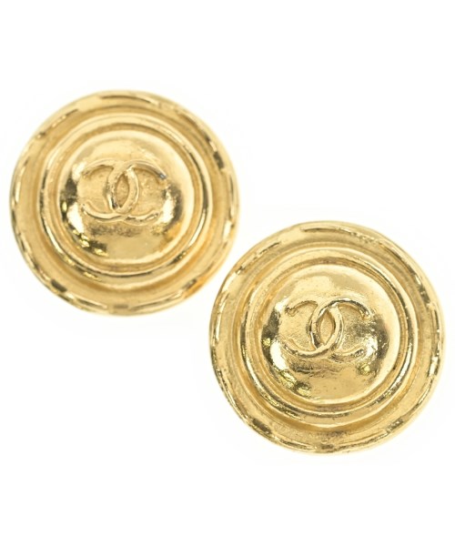 CHANEL シャネル ピアス・イヤリング レディース - ゴールド 【中古】【古着】