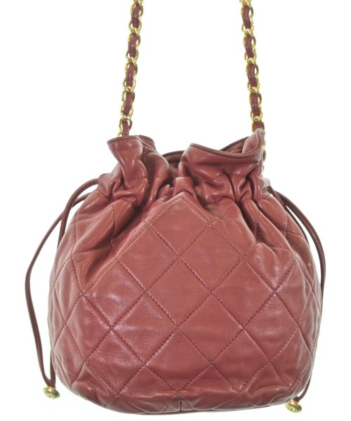 CHANEL シャネルショルダーバッグ レディース - 赤【中古】【古着】