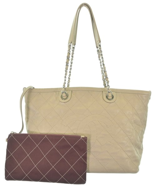 CHANEL シャネルトートバッグ レディース - ベージュ【中古】【古着】
