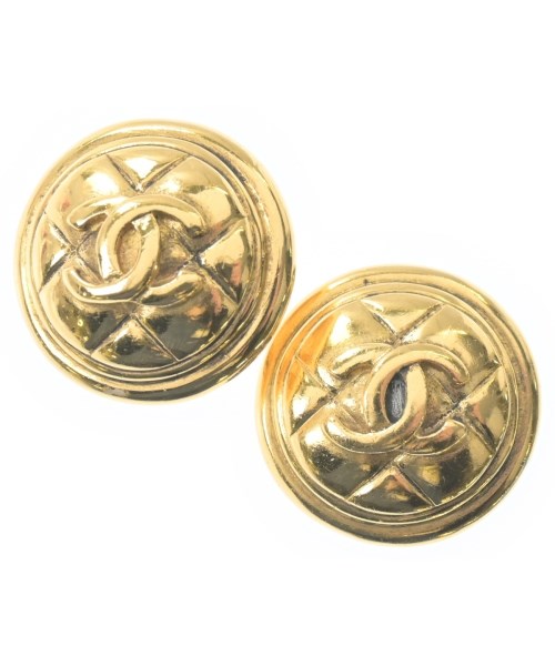 CHANEL シャネル ピアス・イヤリング レディース - ゴールド 【中古】【古着】