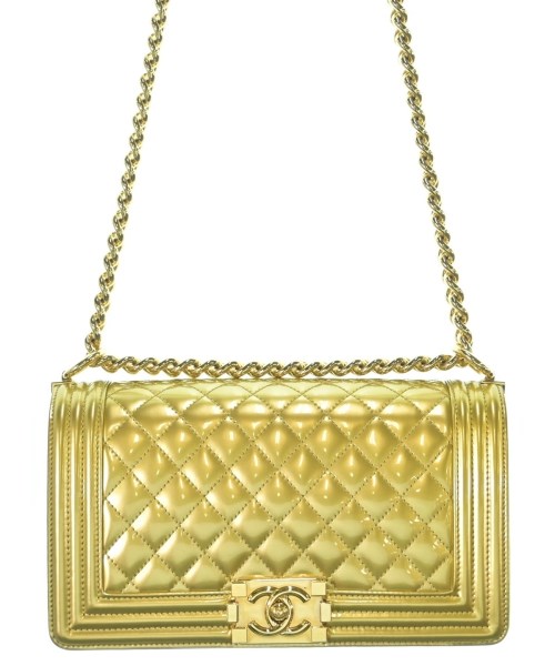 CHANEL シャネルショルダーバッグ レディース - ゴールド【中古】【古着】